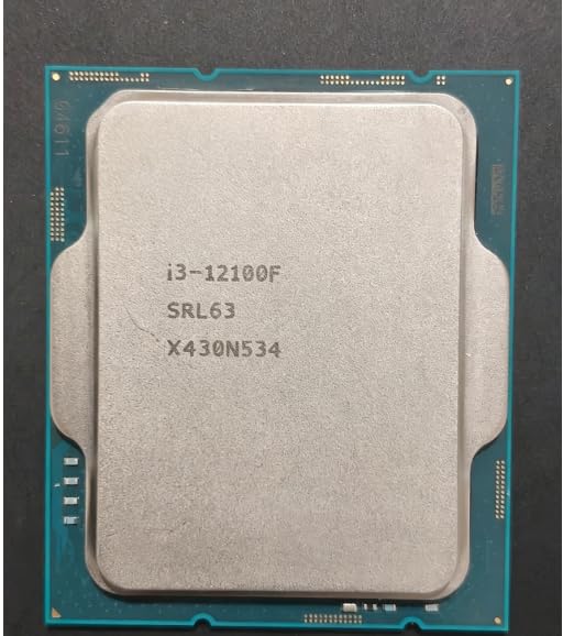 Intel Core i3-12100F CPU 本体のみ i3-12100F Desktop Processor : Amazon.ca: Electronics